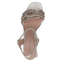 Peter Kaiser 78242 Gold Block Heel Sandal