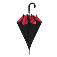 Umbrella - Automatic Red/Black Double Canvas