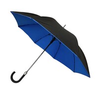 Umbrella - Automatic Royal/Black Double Canvas