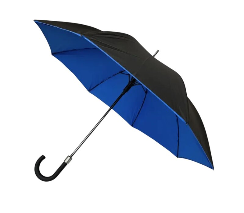 Umbrella - Automatic Royal/Black Double Canvas