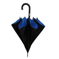 Umbrella - Automatic Royal/Black Double Canvas