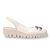 Wonders Wonders C-33331 Cream Croc Sling Backs Wonders Wonders C-33331 Cream Croc Sling Backs