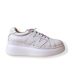 Wonders A-2650 White Leather Sneakers