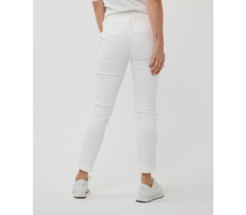 EsQualo 10026 Off-White Stretch Chino’s