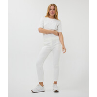 EsQualo 10026 Off-White Stretch Chino’s