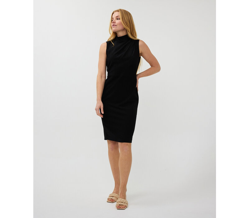 EsQualo 05007 Black Slv/lss Dress