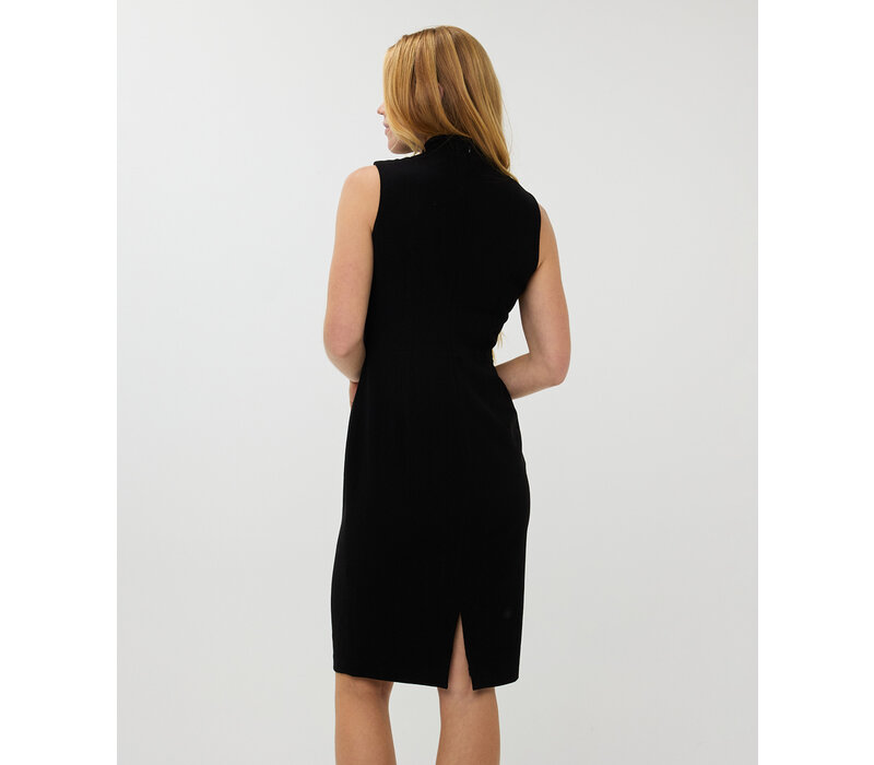 EsQualo 05007 Black Slv/lss Dress