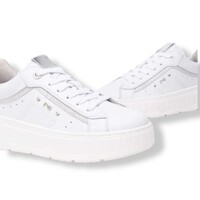 NeroGiardini E513093D Wht/Slvr sneakers