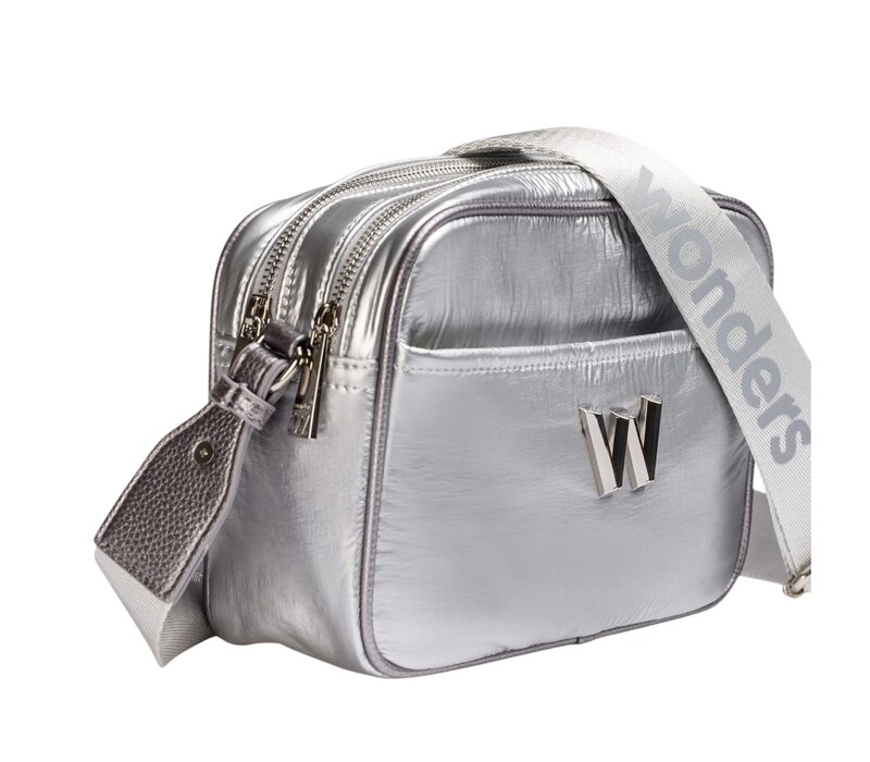 Wonders WB-52002 Silver Crossbody Bag