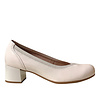 Pitillos Pitillos 10462 Cream Patent Block Heel