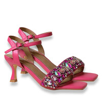 REDZ 35358-1 Fuchsia Gemstones 7cm