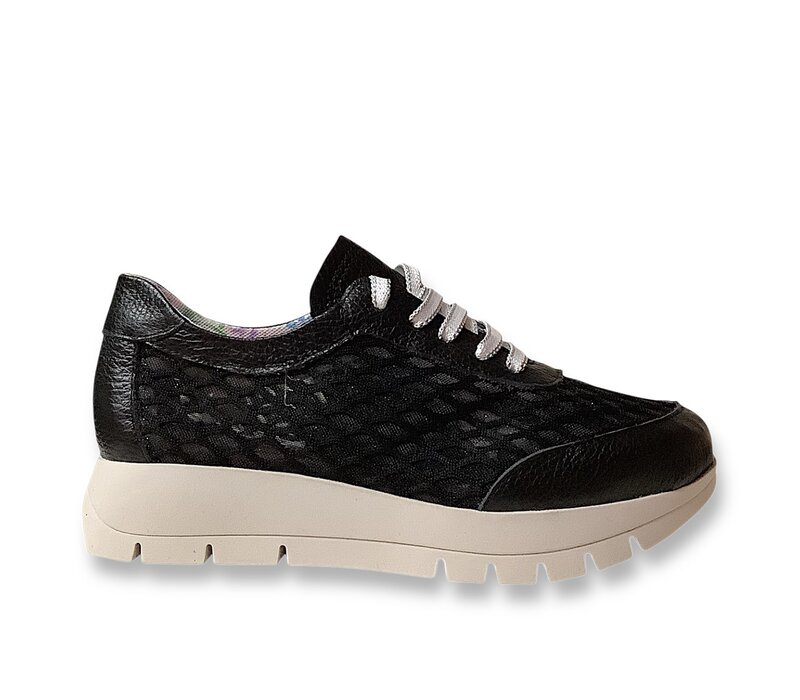 Jose Saenz 2288-BG-RJ Black wide Sneaker