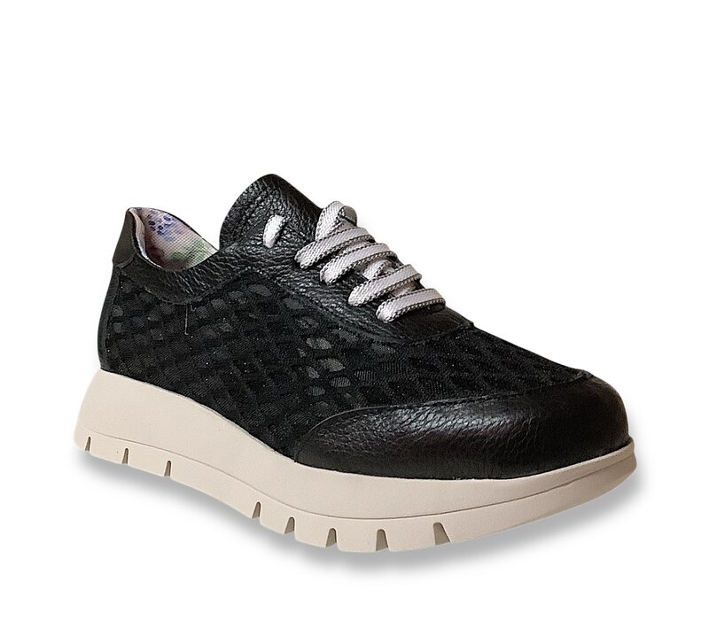 Jose Saenz 2288-BG-RJ Black wide Sneaker