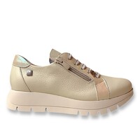 Jose Saenz 2276-IGII  Beige Wide Sneaker