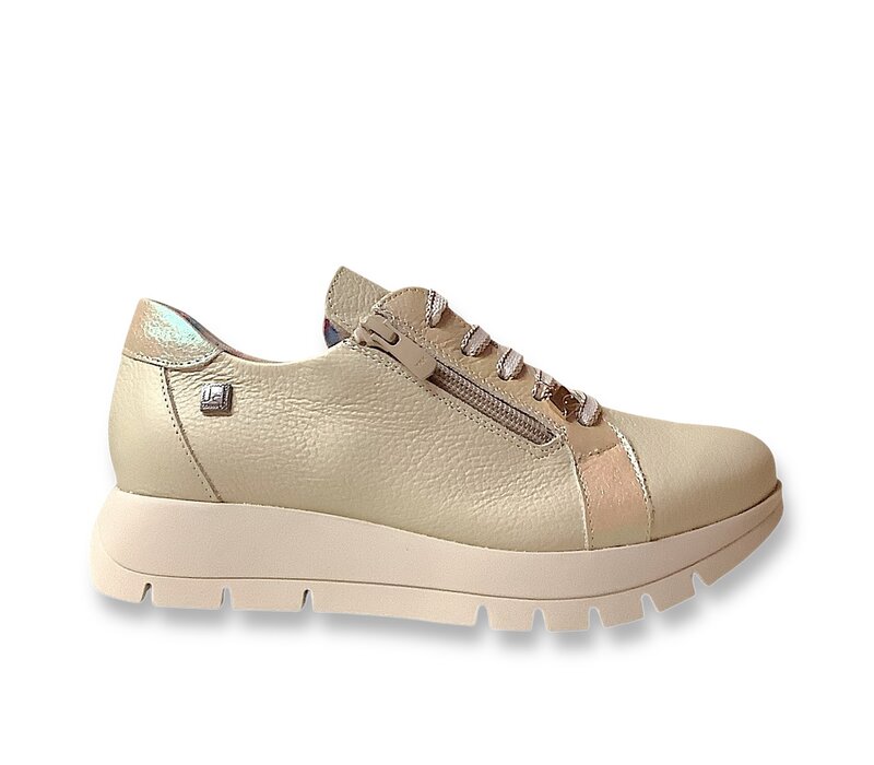 Jose Saenz 2276-IGII  Beige Wide Sneaker