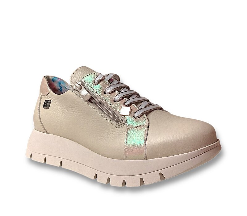 Jose Saenz 2276-IGII  Beige Wide Sneaker
