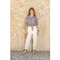 Lola Espeleta TS322 Blue multi Tee Shirt