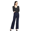 PINNS PINNS 645T Navy Wide Leg Jersey Trousers PINNS PINNS 645T Navy Wide Leg Jersey Trousers