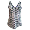 Lola Espeleta Lola Espeleta DB320 Green multi Tank Top