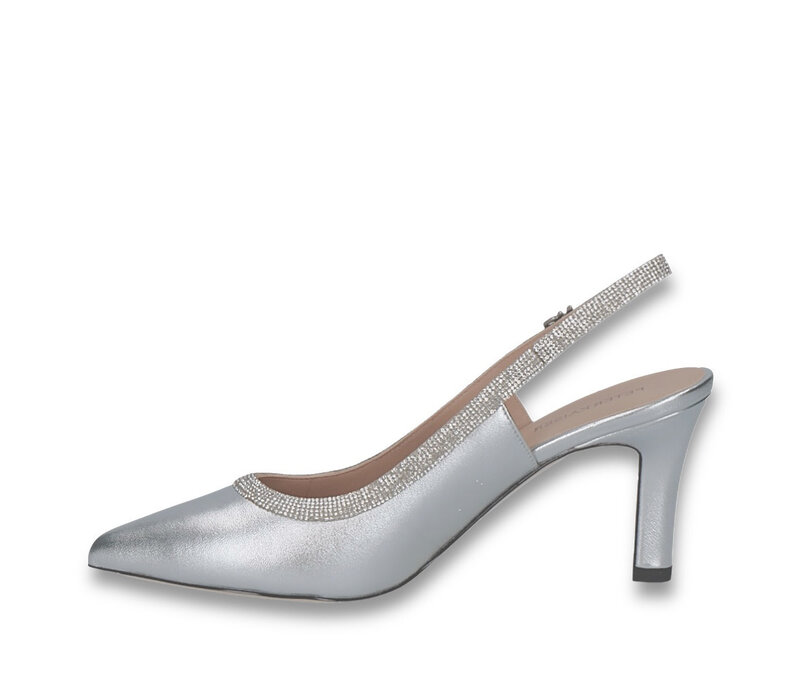 Peter Kaiser 79641 Silver 8cm Sling Backs