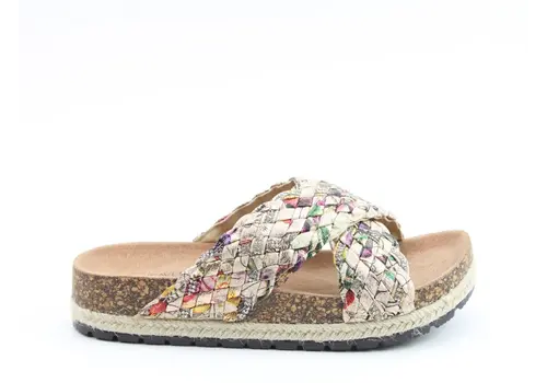 Heavenly Feet Heavenly Feet ERIN Taupe Deco Sandal