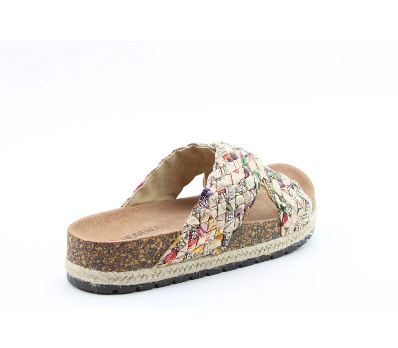 Heavenly Feet ERIN Taupe Deco Sandal