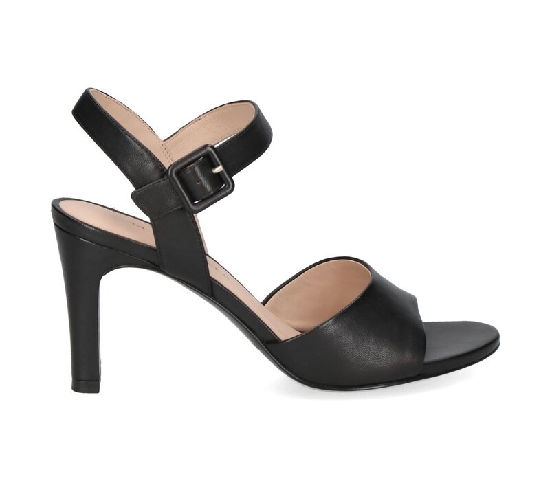 Peter Kaiser 78342 Black 8cm heel Sandal