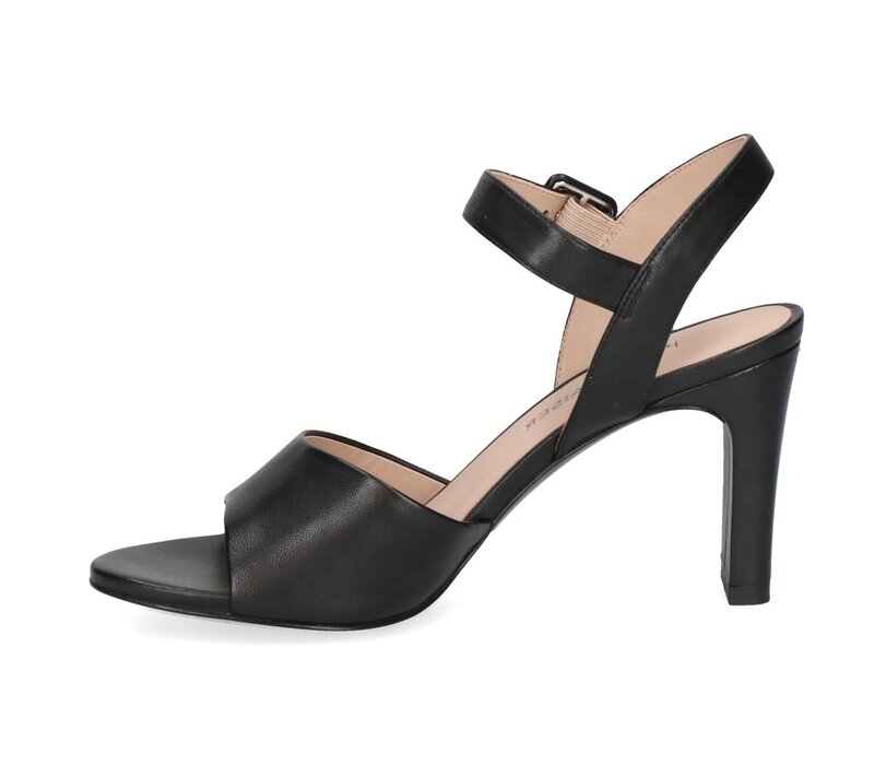 Peter Kaiser 78342 Black 8cm heel Sandal