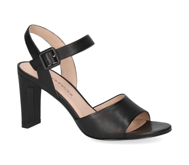 Peter Kaiser 78342 Black 8cm heel Sandal
