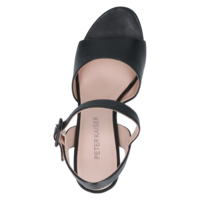 Peter Kaiser 78342 Black 8cm heel Sandal