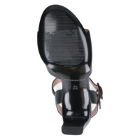 Peter Kaiser 78342 Black 8cm heel Sandal