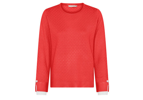 Micha S/S Micha 177 139 Spring Red Sweater