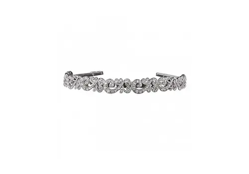 Flormoda Flormoda LILLY Silver Bridal Headband