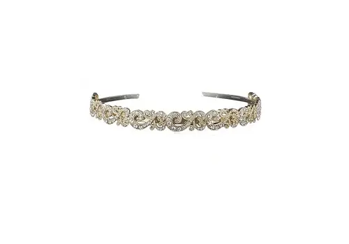Flormoda Flormoda LILLY Gold Bridal Headband