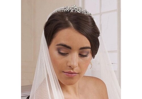 Flormoda Flormoda NELL Silver Bridal Tiara