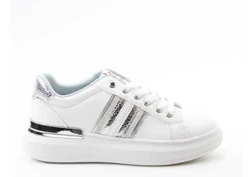 Heavenly Feet Heavenly Feet HALO White/Silver Sneakers