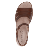 Caprice 28711 Cognac Leather Sandal