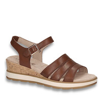 Caprice 28711 Cognac Leather Sandal