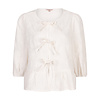 EsQualo S/S Esqualo 09209 3D Embroidery Blouse