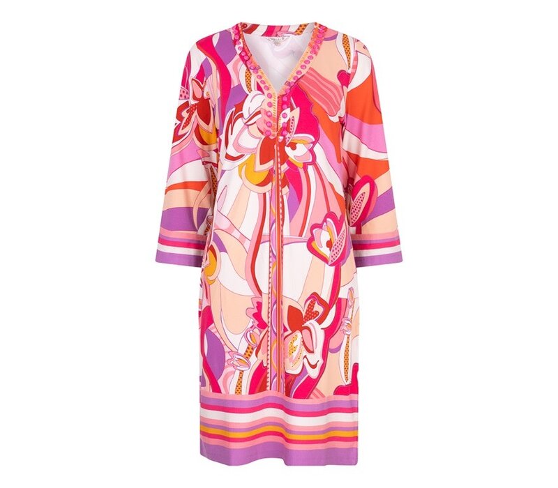 Esqualo 30216 SPARK Bead Printed Dress