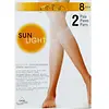Omsa Omsa 096 SUNLIGHT 2 pair pk Pop socks