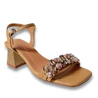 Lodi MIL4376 Gemstones Block Heel Sandals