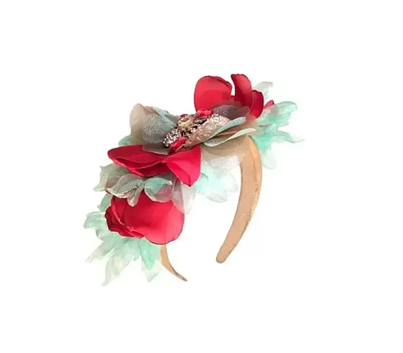 Flormoda 24714 Red/Green Deco Headband