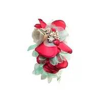 Flormoda 24714 Red/Green Deco Headband