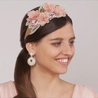 Flormoda DC0020 Dusky Pink Headband