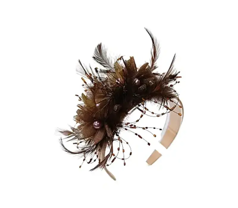 Flormoda 24870 Chocolate Headband