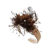 Flormoda 24870 Chocolate Headband