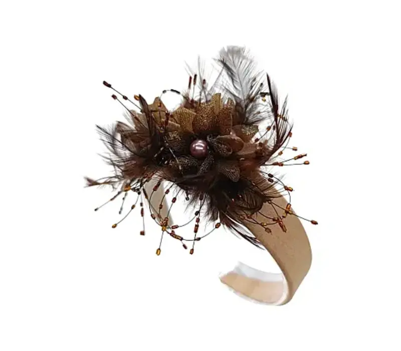 Flormoda 24870 Chocolate Headband