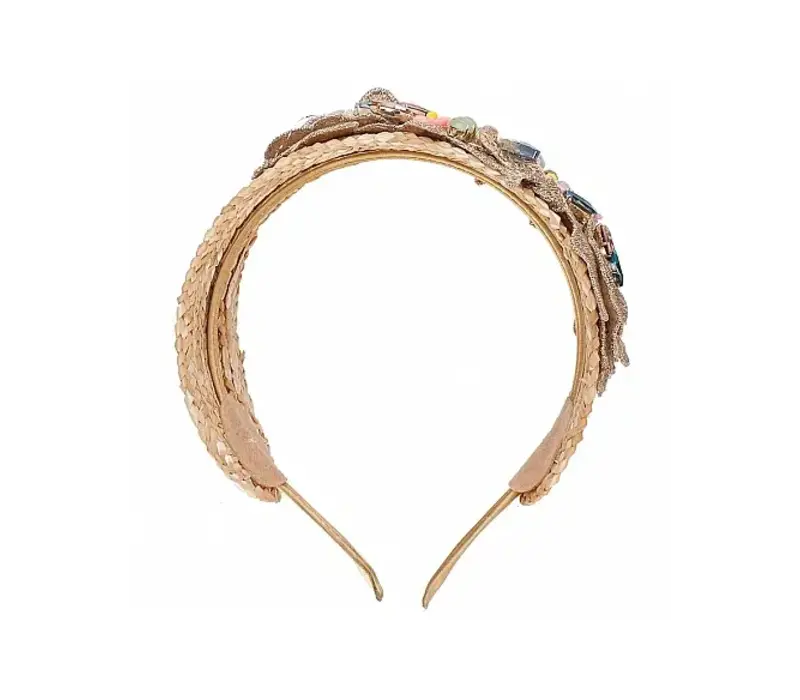 Flormoda 22362 Raffia multi Headband