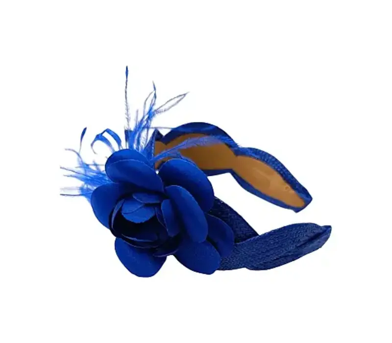 Flormoda Priscilla Royal Blue Headband